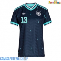 Camisa de time de futebol Alemanha Deniz Undav #13 Replicas 2º Equipamento Feminina Mundo 2026 Manga Curta